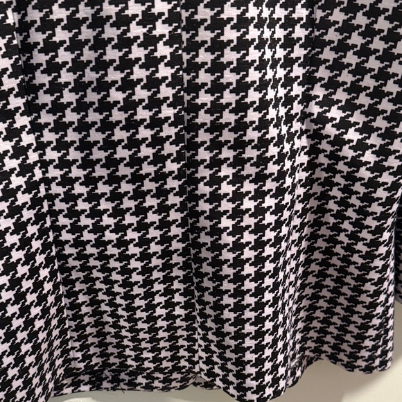 NYCC Black & White Houndstooth 3/4 Sleeve Blazer Jacket Size Small - Picture 6 of 7